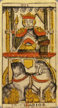 carte de tarot : le chariot